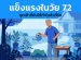 ชายไทยสูงวัยยิ้มแฮปปี้ รดน้ำต้นไม้ในสวนอย่างแข็งแรง ประกอบบทความรีวิวผู้ป่วยโรคไตดีขึ้นหลังดื่มน้ำคังเก้น